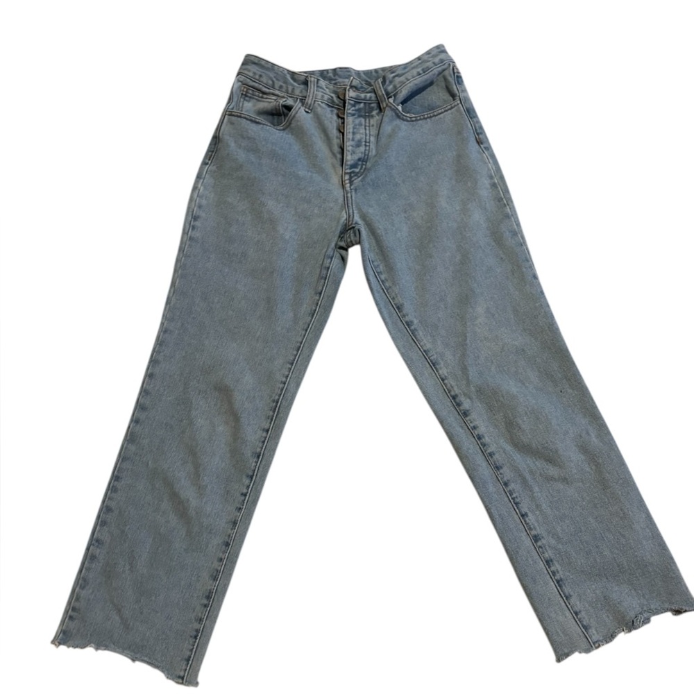 J. Galt Hi Rise Button Fly Mom Jeans womens size M